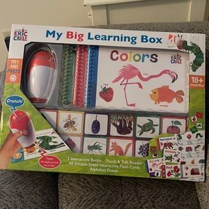 My Big Learning Box. 3 Interactive Books. Touch &Talk Reader. Flash Cards
